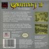 Gauntlet II Box Art Back